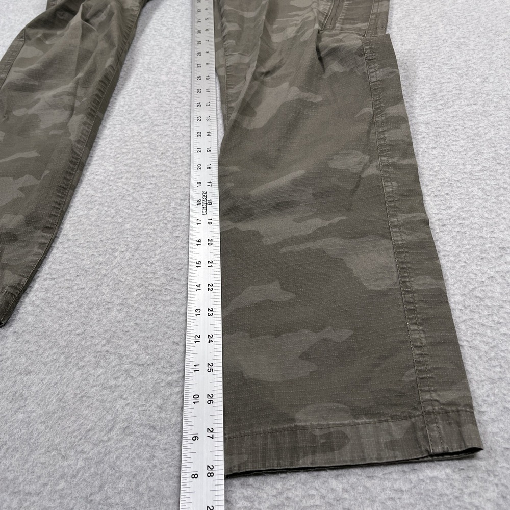 Vuori Ripstop Pant Womens Small Green Camo Drawstring Athletic Jogger Climber - Picture 4 of 12